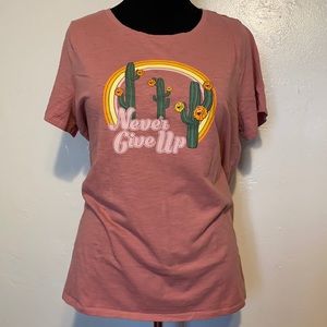 Never Give Up Tee